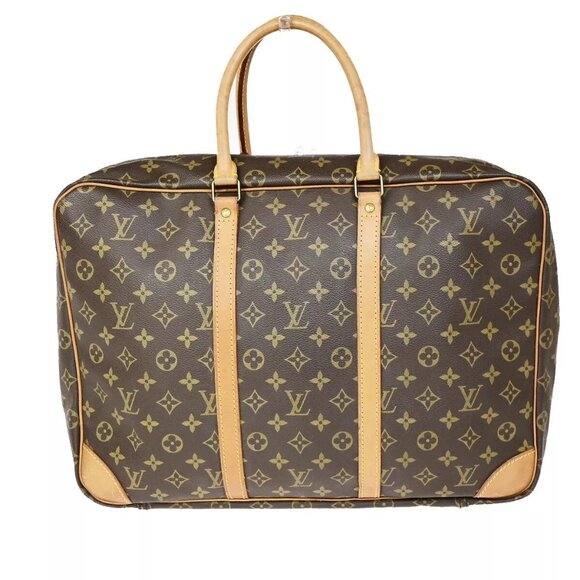 LOUIS VUITTON Sirius 45 Travel Hand Bag Monogram Leather Brown - Picture 4 of 15